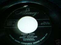JIMMY RANDOLPH 45 rpm record FALLEN ANGEL 1956 VG+  