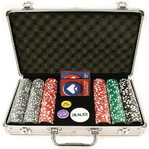   Clay Welcome to Las Vegas Chip Set w/ Aluminum Case 