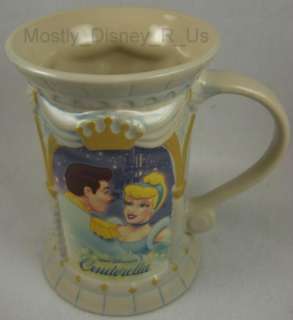 New Disney Store Cinderella Prince Castle Coffee Mug  