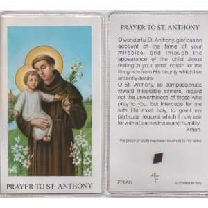  Saint Anthony Relic Holy Card from Italy: Everything Else