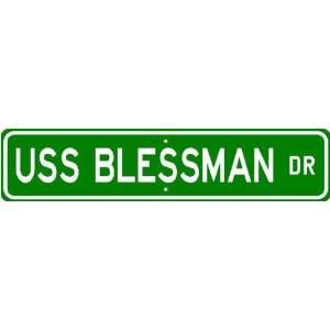  USS BLESSMAN APD 48 Street Sign   Navy Ship Gift Sailor 