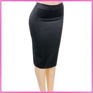 W140 AMY Pinstripe Top Pencil Career Knee Length Skirt  