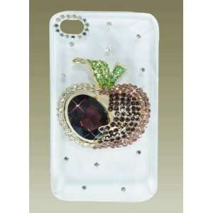   Bling Crystal Case Handmade Apple for Iphone 4 and 4s [Limited Edition
