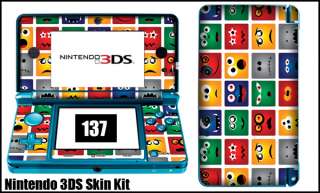   3ds model only skin kit covers top bottom inside top and inside