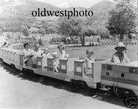 BUTTE MONTANA TRAIN RIDE AT COLUMBIA GARDENS 1962 PHOTO  
