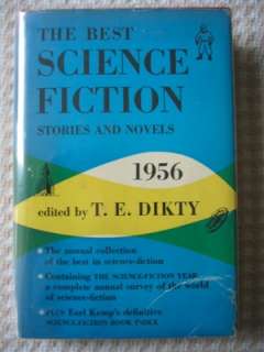 Dikty BEST SF STORIES & NOVELS 1956   1st ed HB  