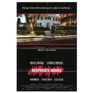 Desperate Hours Original Movie Poster, 27 x 40 (1990)