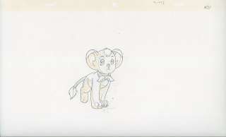Kimba the White Lion Anime Cel Animation Art Tezuka  