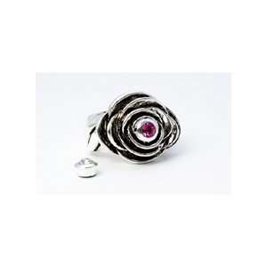  Magnetic Silver Rosalita Bloom Ring