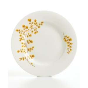 Martha Stewart Collection Maidenhair Fern Yellow Salad Plate:  