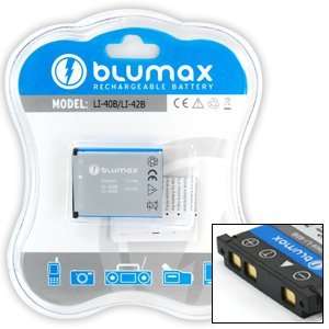  Blumax Li Ion replacement battery for Olympus LI 40B / LI 
