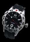 2011 NAUTICA MEN BLACK STRAP BFD 100 X LARGE FACE WATCH