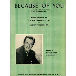   You Vintage 1940 Sheet Music Recorded by Bob Crosby: Everything Else