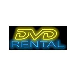  DVD Rental Neon Sign 