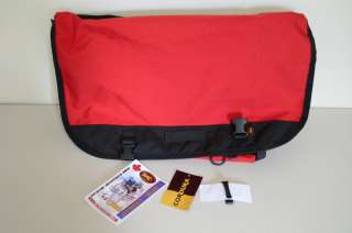Pac Designs Street Slim messenger courier bag red New  
