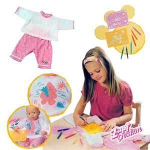  Zapf CHOU CHOU Create Your Own Dress Deluxe Kit Toys 