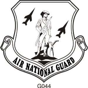  Air National Guard Seal Rubber Stamp: Arts, Crafts 