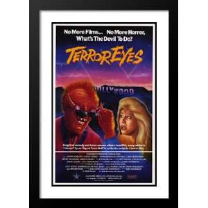  Terror Eyes 32x45 Framed and Double Matted Movie Poster 