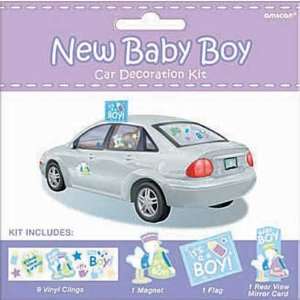  Its a Boy Car Decorating Kit 12pc: Toys & Games