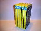 NANCY DREW Mystery Novels Books 1 5 Hardcover Yellow Sp