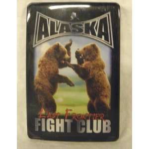  Alaska Fight Club Magnet: Kitchen & Dining