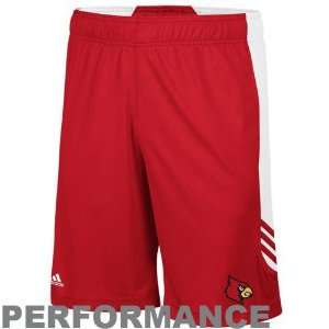  adidas Louisville Cardinals Red White Scorch Performance 