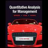 Quantitative Analysis for Management (ISBN10: 0132149117; ISBN13 