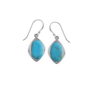  Boma Sterling Silver Turquoise Multi Finish Earrings 