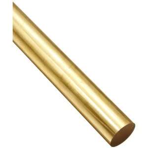  Brass 360 Round Rod, Half Hard Temper, ASTM B16, 1 5/16 