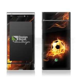   for Sony Ericsson Satio   Burning Soccer Design Folie Electronics