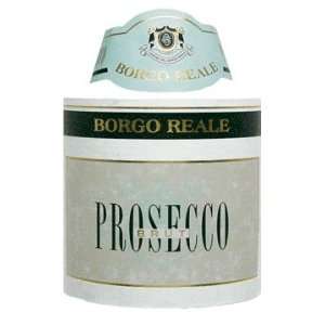  Borgo Reale Prosecco Brut NV 750ml Grocery & Gourmet Food