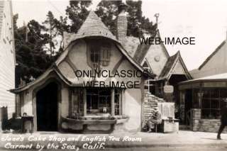 38 STORYBOOK COTTAGE TUCK BOX TEA ROOM CARMEL CA PHOTO  