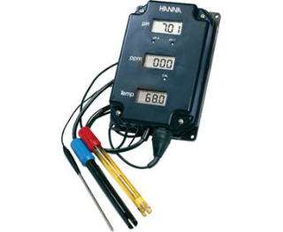 HANNA pH TDS_TEMP MONITOR MODEL HI 981504 7 METER  