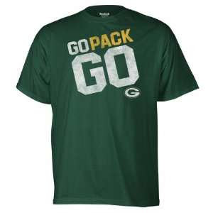  Green Bay Packers Chant Loud T Shirt: Sports & Outdoors