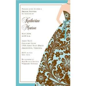  Blue Bridesmaid Invitations