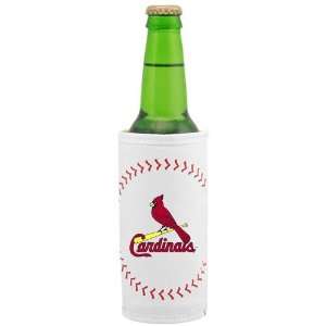 St Louis Cardinals White Baseball Bottle Coolie  Sports 