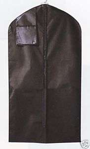 New Black Vinyl Garment Bag Tuxedo Waterproof Bag 40  