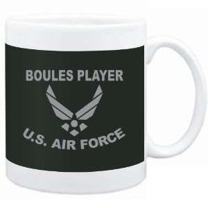 Mug Dark Green  Boules Player   U.S. AIR FORCE  Sports  