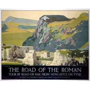  Fred Taylor   The Road Of The Roman Giclee Canvas