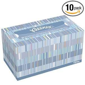 Kleenex Tissues, White, 2 ply 260 Sheets BOX (Pack of 10) 2600 Total 