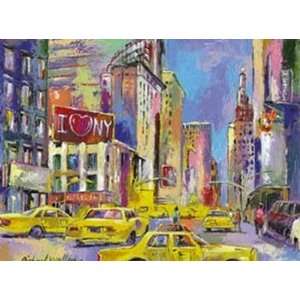  New York Taxi Wall Mural