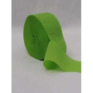Light Green Crepe Paper Streamers 81 Long