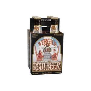 Virgils Rootbeer, Natural Micro Brewed Root Beer, 6/4/12 Oz:  