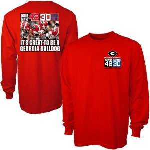   Gators Red Bragging Rights Long Sleeve T shirt