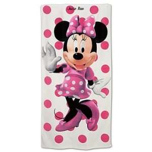  Disney Minnie Mouse Beach Towel: Home & Kitchen