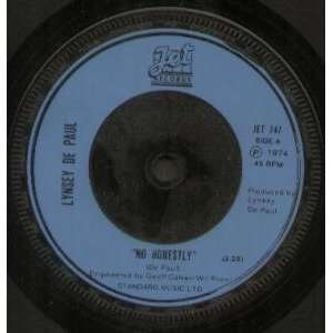   : NO HONESTLY 7 INCH (7 VINYL 45) UK JET 1974: LYNSEY DE PAUL: Music