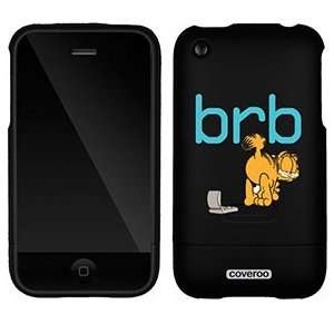 Garfield BRB on AT&T iPhone 3G/3GS Case by Coveroo 