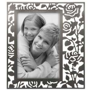  Malden Rose Cutout Metal 4 by 6 Inch Picture Frame: Home 