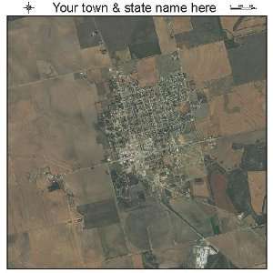    Aerial Photography Map of Rotan, Texas 2008 TX 