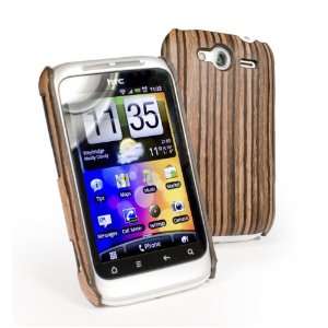   Tuff Luv Wood case cover for HTC Wildfire S   Light Brown: Electronics